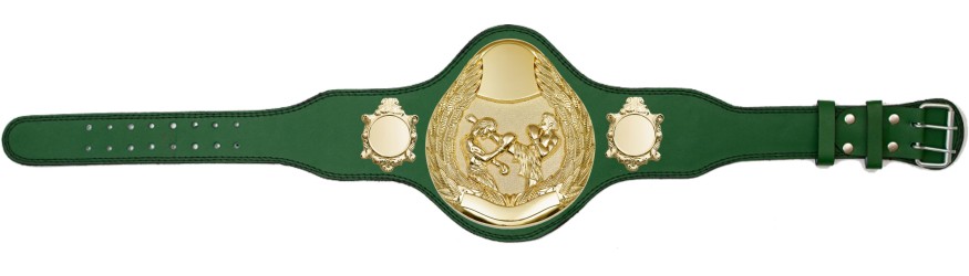 THAI BOXING CHAMPIONSHIP BELT-PLT301/G/TBOG-4 COLOURS